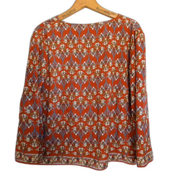 Max Studio Women's Crepe Pleated Blouse - Picture 3 of 6